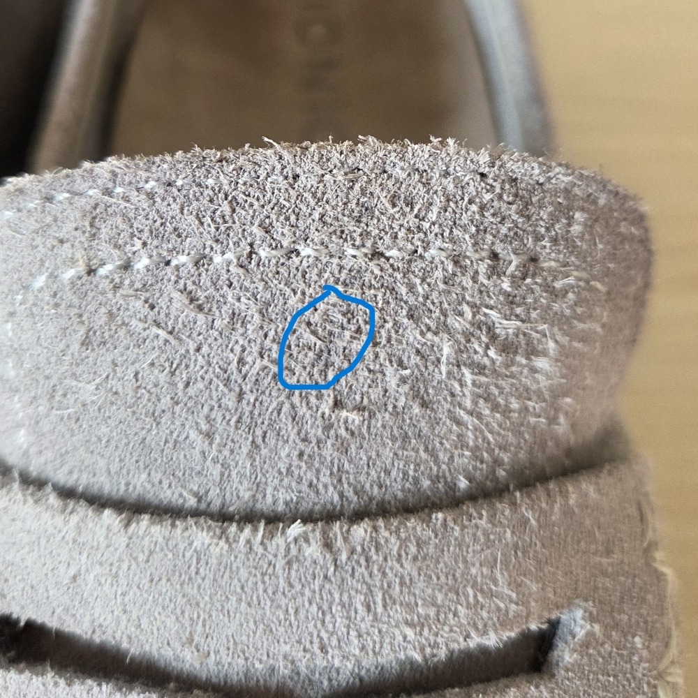 Vionic Uptown Loafers Size 7.5 Grey Penny Shoes Orthotic Comfort - Picture 10 of 12